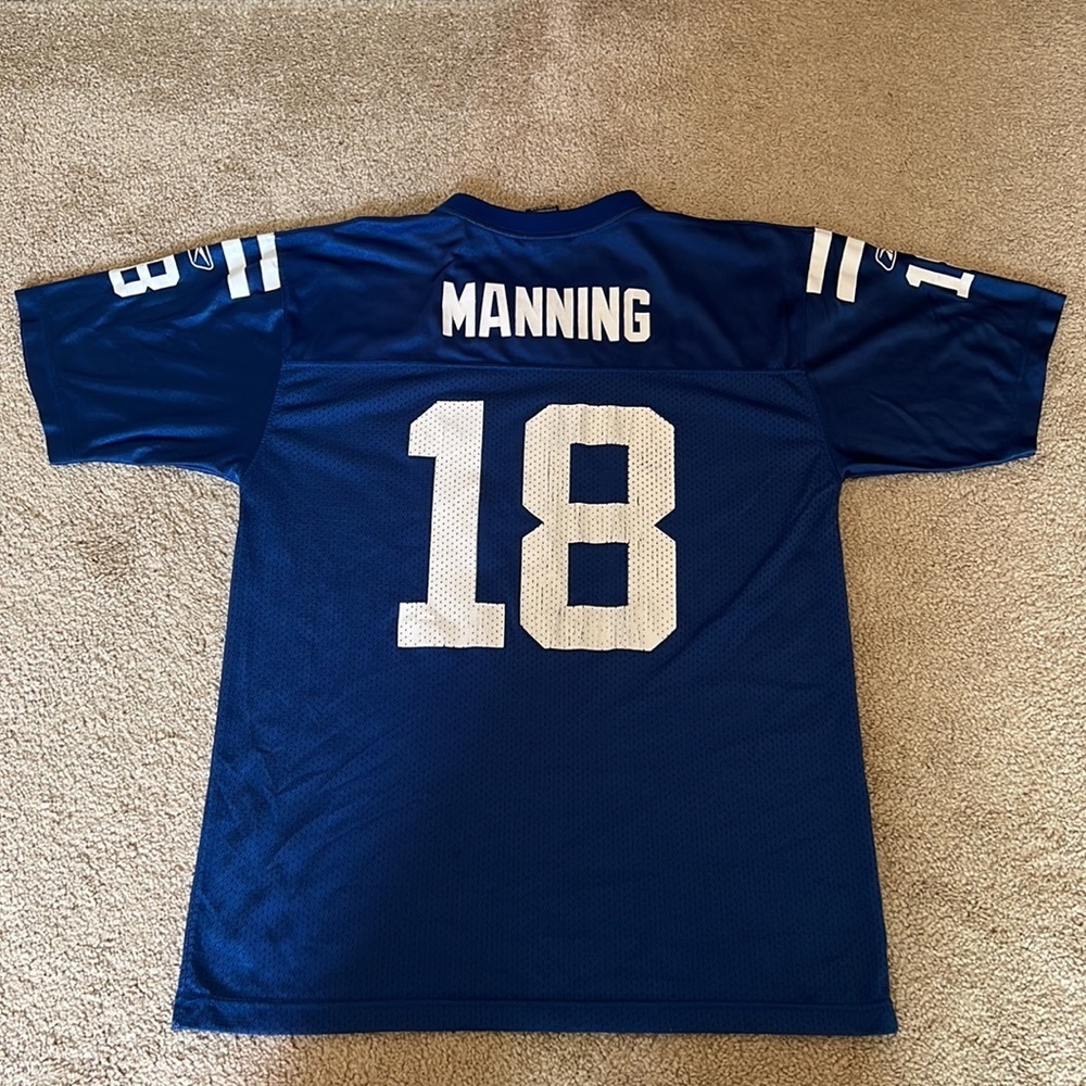 Reebok NFL Colts Manning Jersey (L) Boys - Picture 5 of 8